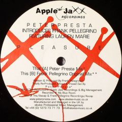 Frank Pellegrino - Frank Pellegrino - Pleasure - Apple Jaxx