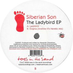 Siberian Son - Siberian Son - The Ladybird EP - Toes In The Sand