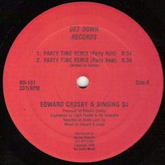 Edward Crosby - Edward Crosby - Party Time - Get Down Records