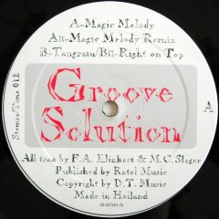 Groove Solution - Groove Solution - Magic Melody - Timeless Records