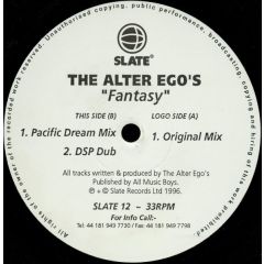 The Alter Ego's - The Alter Ego's - Fantasy - Slate