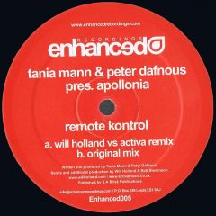 Apollonia - Apollonia - Remote Kontrol - Enhanced Recordings