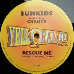 Sunkids Featuring Chance - Sunkids Featuring Chance - Rescue Me - Yellorange