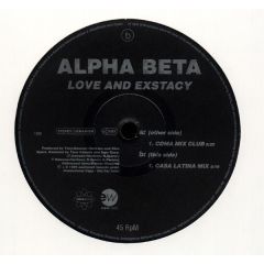 Alpha Beta - Alpha Beta - Love And Extacy - Ultraphonic