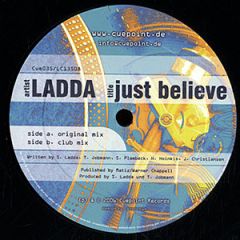 Ladda - Ladda - Just Believe - Cuepoint