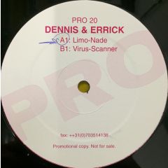 Dennis & Errick - Dennis & Errick - Limo-Nade - Pro Records