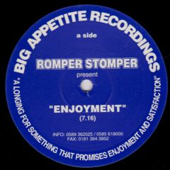 Romper Stomper - Romper Stomper - Enjoyment - Big Appetite