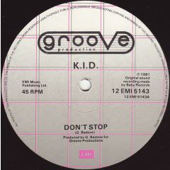 K.i.D. - K.i.D. - Don't Stop - Groove Production