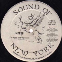 Indeep - Indeep - The Record Keeps Spinning - Sound Of New York