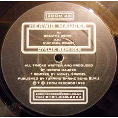 Herwig Maurer - Cyklik (Clear Yellow Vinyl) - Zoom