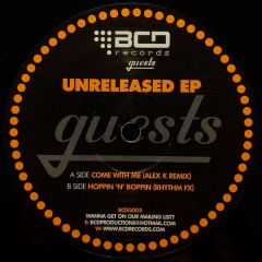 Bcd Project - Bcd Project - Come With Me / Hoppin N Boppin - Bcd Guest
