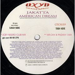 Jakatta - Jakatta - American Dream - Oxyd Records