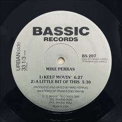 Mike Perras - Mike Perras - Beginning Of Life - Bassic Records