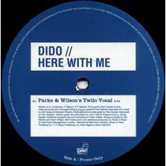 Dido - Dido - Here With Me (Remixes) - Cheeky
