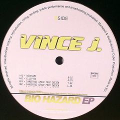 Vince J - Vince J - Biohazard EP - B&G Records