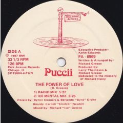Puccii - Puccii - The Power Of Love - Park Avenue Records