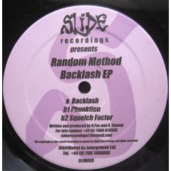 Random Method - Random Method - Backlash EP - Slide Recordings
