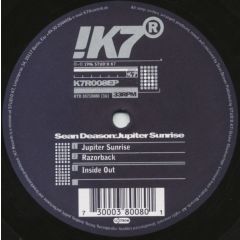 Sean Deason - Sean Deason - Jupiter Sunrise - !K7 Records