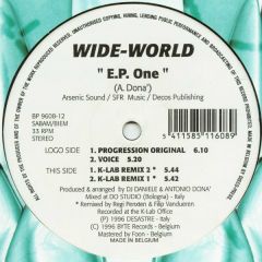 Wide World - Wide World - EP One - Byte Progressive