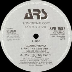 Quadrophonia - Quadrophonia - Find The Time (Part 1) - ARS
