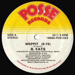 B Fats - B Fats - Woppit - Posse Records