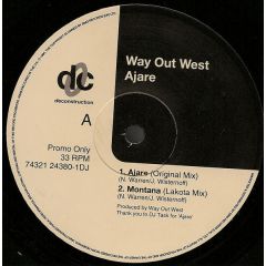 Way Out West - Way Out West - Ajare / Montana (Remix) - Deconstruction
