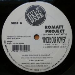 Romatt Project - Romatt Project - Under Our Power - Kult Records