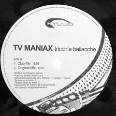 Tv Maniax - Tv Maniax - Tricch'E Ballacche - Hitland