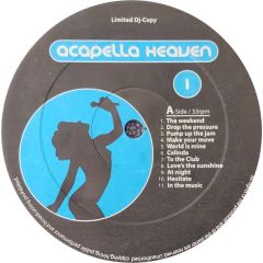 Various Artists - Various Artists - Acapella Heaven Vol. 1 - Acapella Heaven 1