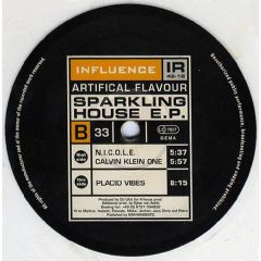 Artificial Flavour - Artificial Flavour - Sparkling House EP (White Vinyl) - Influence