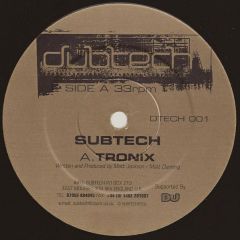 Subtech - Subtech - Tronix - Dubtech 1