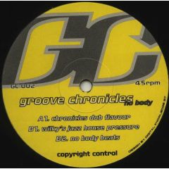 Groove Chronicles - Groove Chronicles - No Body - Groove Chronicles