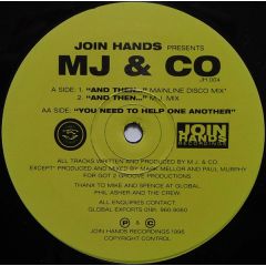 Mj & Co - Mj & Co - And Then - Join Hands