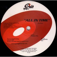 George Llanes Jr - George Llanes Jr - All In Time - Onit Records