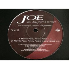 JOE - JOE - Lets Stay Home Tonight - Jive