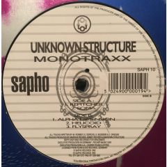 Unknown Structure - Unknown Structure - Monotraxx - Sapho