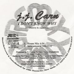 J J Carn - J J Carn - I Don't Know Why - Jbr Records
