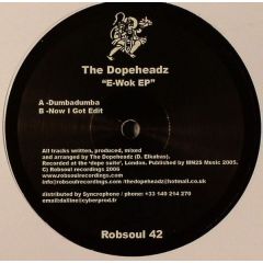 Dopeheadz - Dopeheadz - E-Wok EP - Robsoul