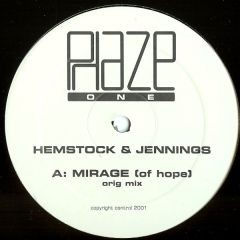 Les Hemstock & Jennings - Les Hemstock & Jennings - Mirage (Of Hope) - Phaze One