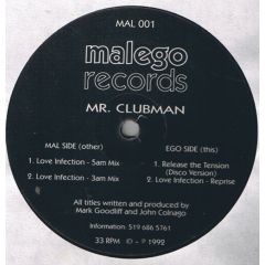 Mr Clubman - Mr Clubman - Release The Tension - Malego