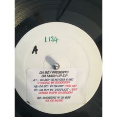 Da Boy - Da Boy - Da Mash Up EP - Ecko 