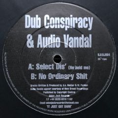 Dub Conspiracy & Audio Vandals - Dub Conspiracy & Audio Vandals - Select Dis - Union Jack