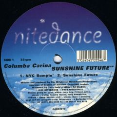 Columba Carina - Columba Carina - Sunshine Future EP - Nitedance