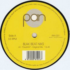 Blak Beat Niks - Blak Beat Niks - Ooohhh / Bumm Bumm - PAN