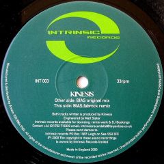 Kinesis - Kinesis - Bias - Intrinsic Records