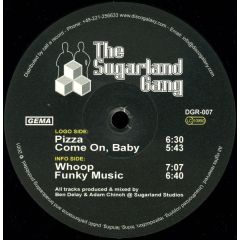 Sugarland Gang - Sugarland Gang - Pizza - Disco Galaxy 