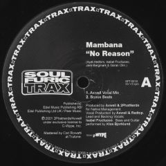 Mambana - Mambana - No Reason - Soul Furic Trax
