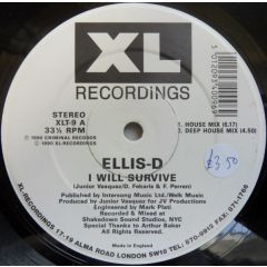 Ellis D - Ellis D - I Will Survive - XL