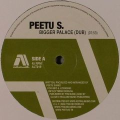 Peetu S - Peetu S - Bigger Palace - Altitude 
