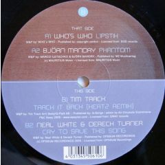 Who's Who / Bjorn Mandry - Who's Who / Bjorn Mandry - Lipstik / Phantom - Rip N Burn
